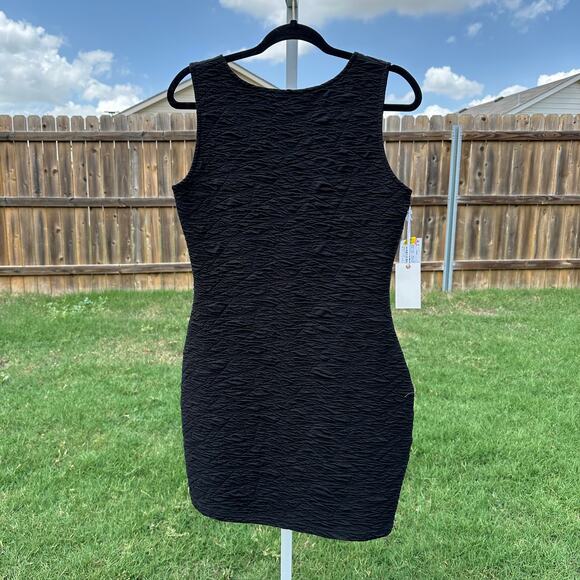 Good American Dresses & Skirts - Good American Scrunchie Black Dress Large